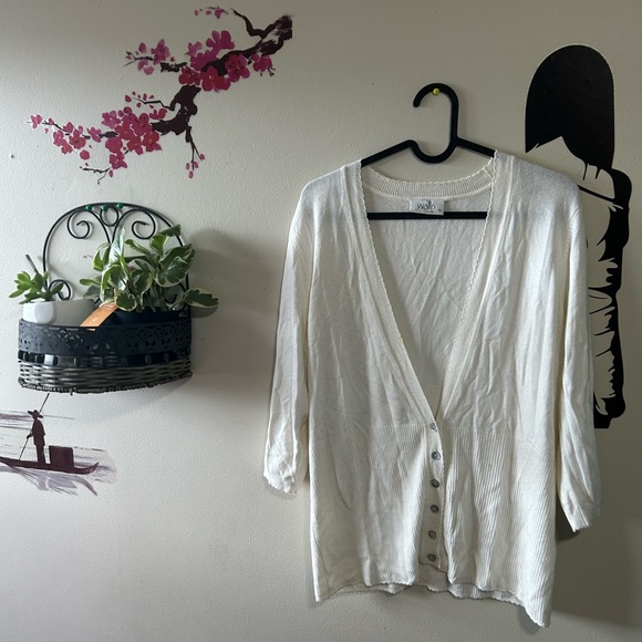 Bright Cream Sweater - Picture 5 of 12